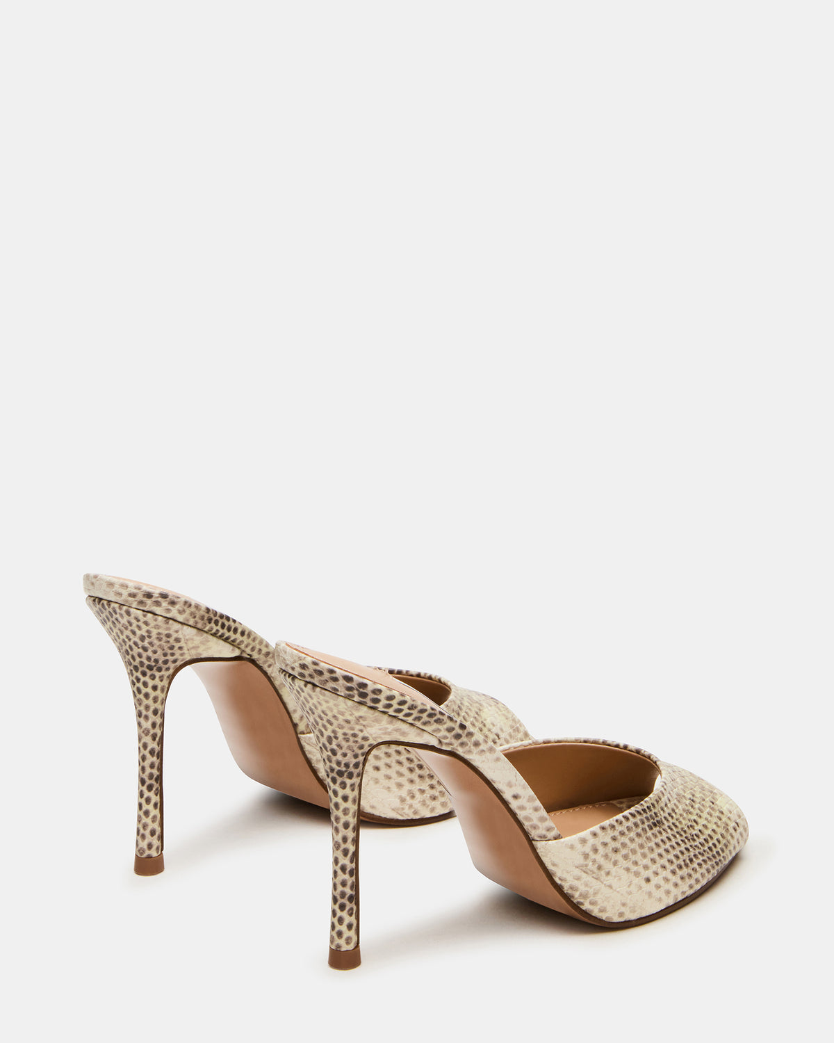 PRIYA Natural Snake Mule Women's Heel - Steve Madden