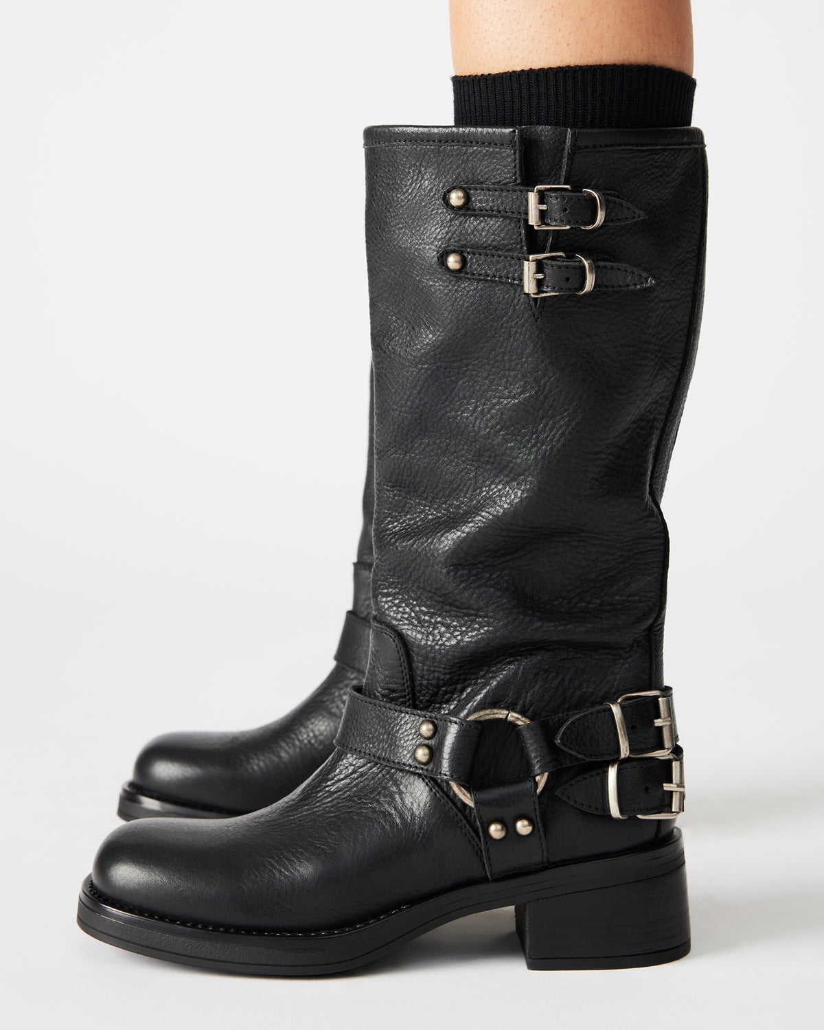 ASTOR Flannel Brown Multi Knee-High Women's Boot - Steve Madden
