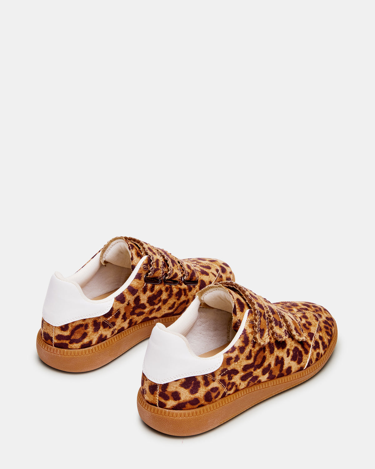MOMENTUM Leopard Velcro Low-Top Women's Sneakers - Steve Madden