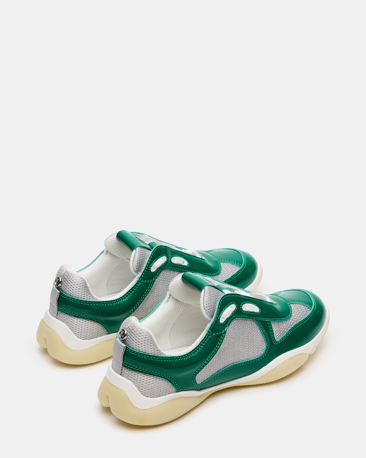 DUSTIN Green Mesh Lace-Up Low-Top Women's Sneaker - Steve Madden