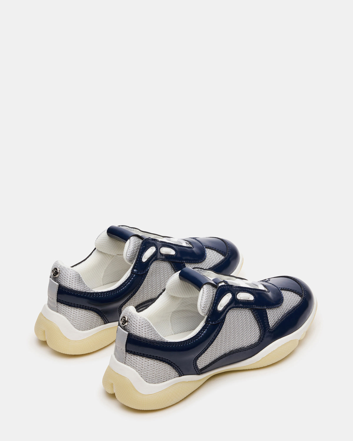 DUSTIN Navy Mesh Lace-Up Low-Top Women's Sneaker - Steve Madden