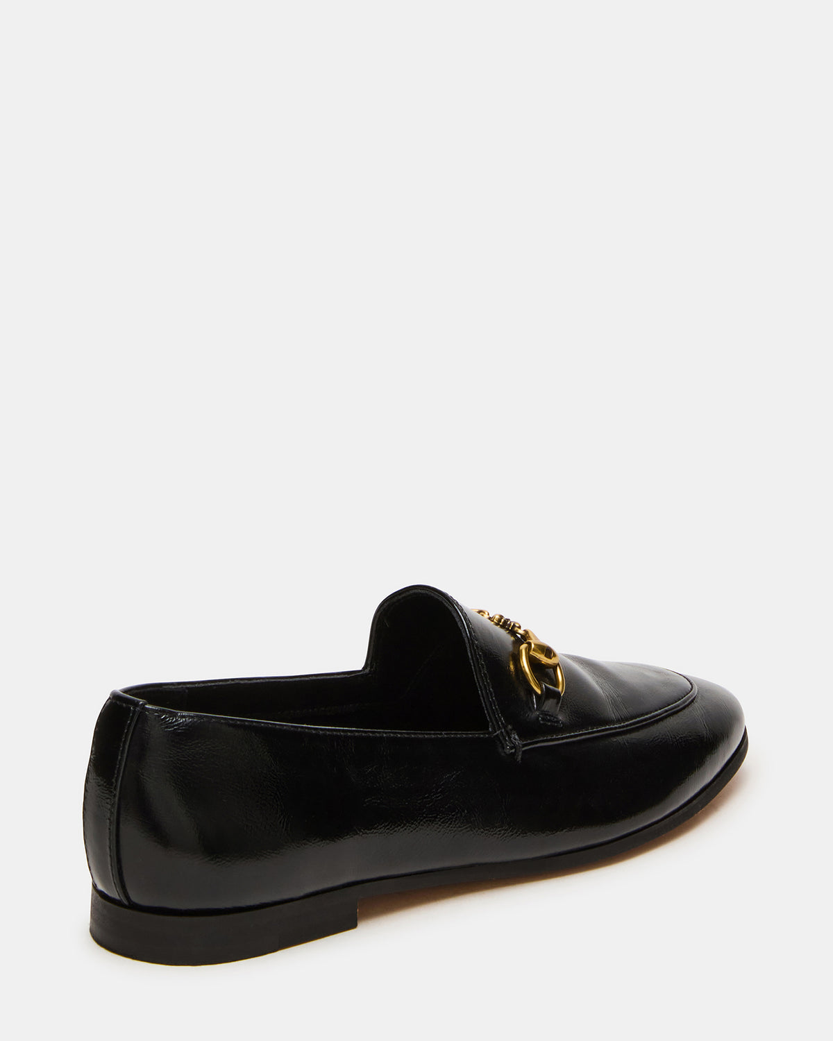 GRAFTON Black Leather Women's Loafer - Steve Madden