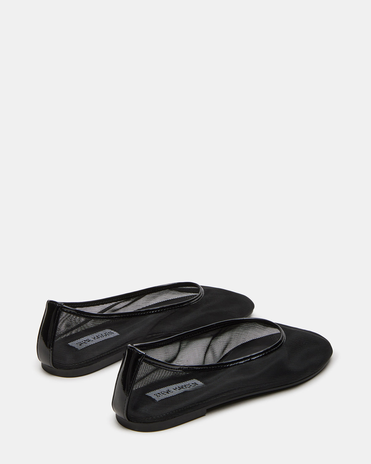 MEADOW Black Mesh Women's Ballet Flats - Steve Madden