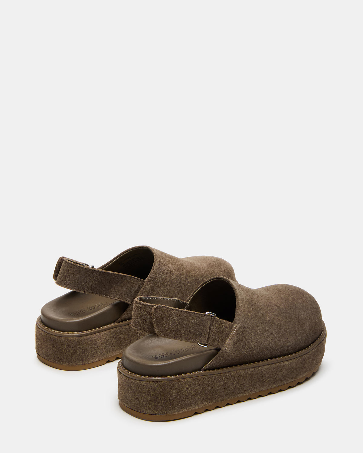 MELLOW Grey Sage Women's Slingback Platform Clog - Steve Madden