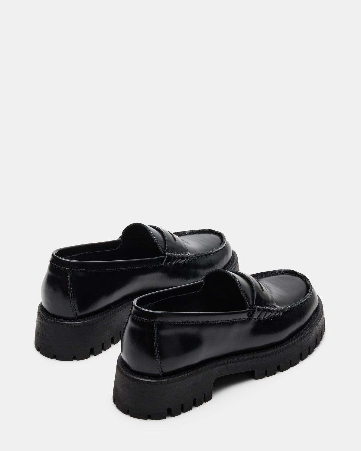 LANGSTEN Black Box Women's Platform Lug Loafer - Steve Madden