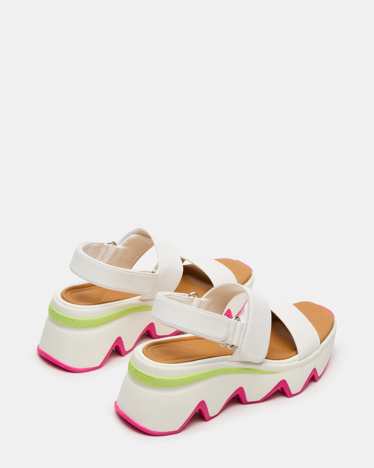 LOCHAN Bone Platform Flatform Strappy Women's Sandal - Steve Madden