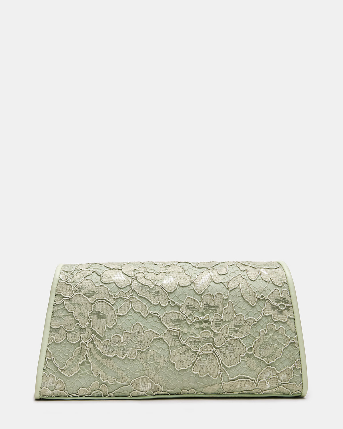 AVANT Bag Pistachio French Binding Trapezoid Crossbody Clutch Handbag - Steve Madden