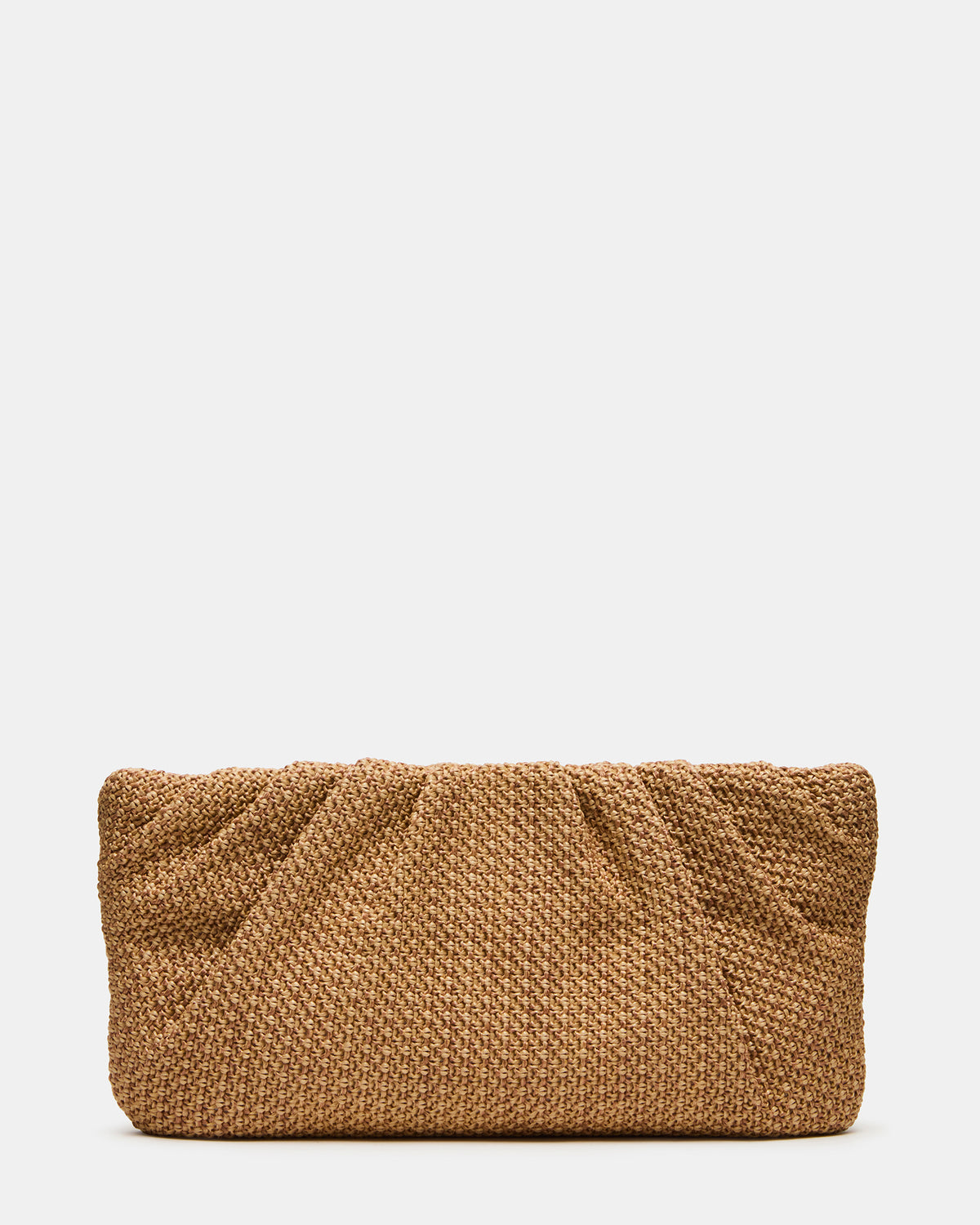 PALOMAA Bag Natural Straw Clutch Crossbody Handbag - Steve Madden