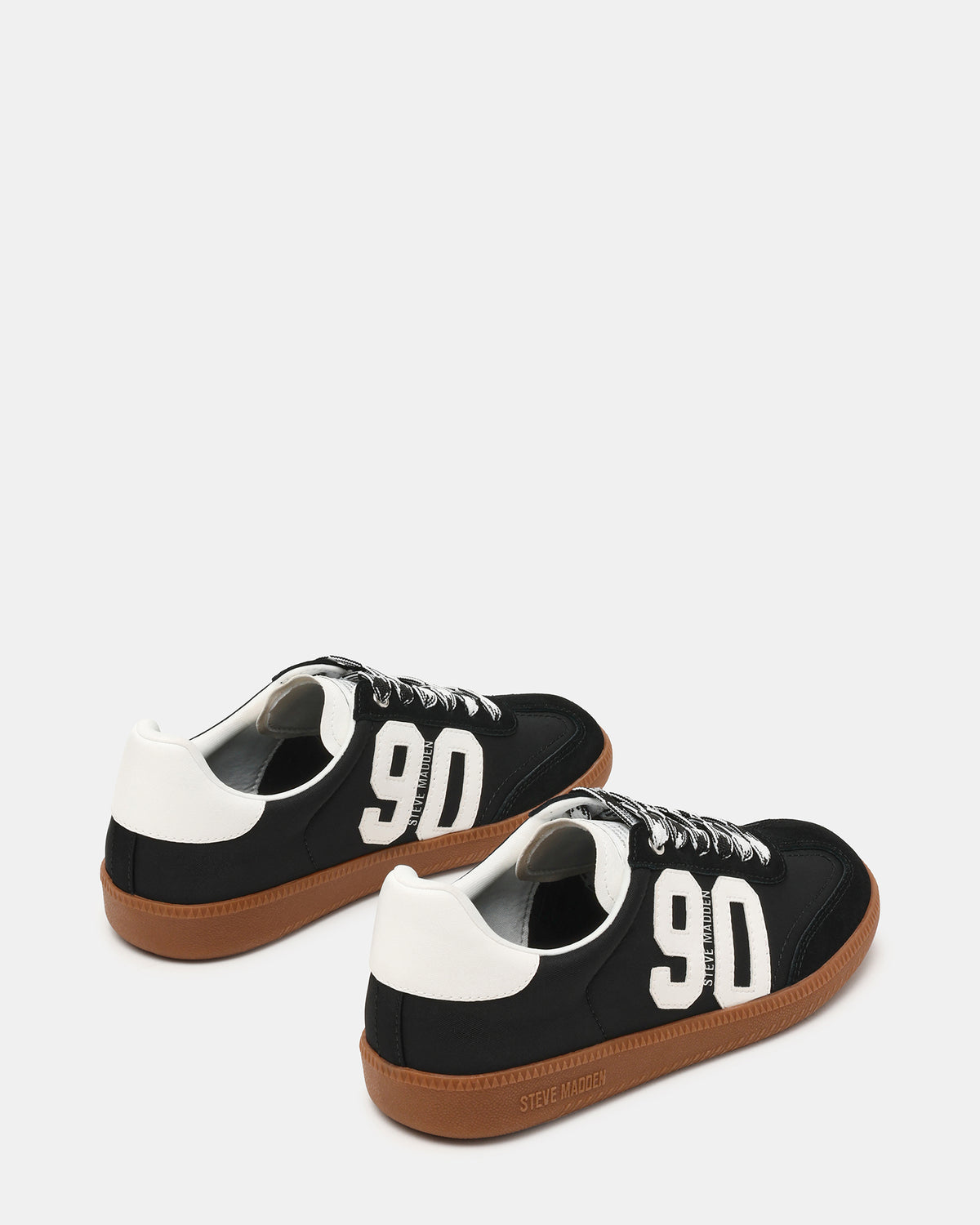 PACEY Black Multi Low-Top Lace-Up 90's Women's Sneaker - Steve Madden
