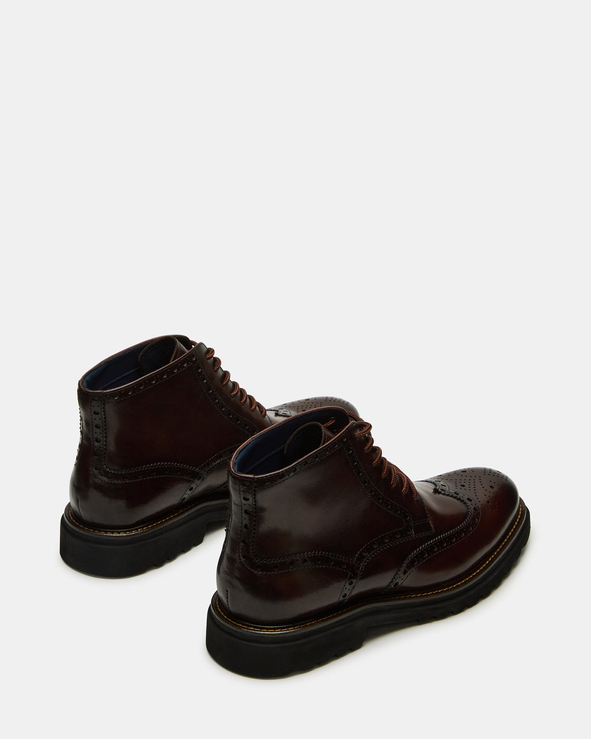 KODA Dark Brown Lace-Up Men's Ankle Boot - Steve Madden