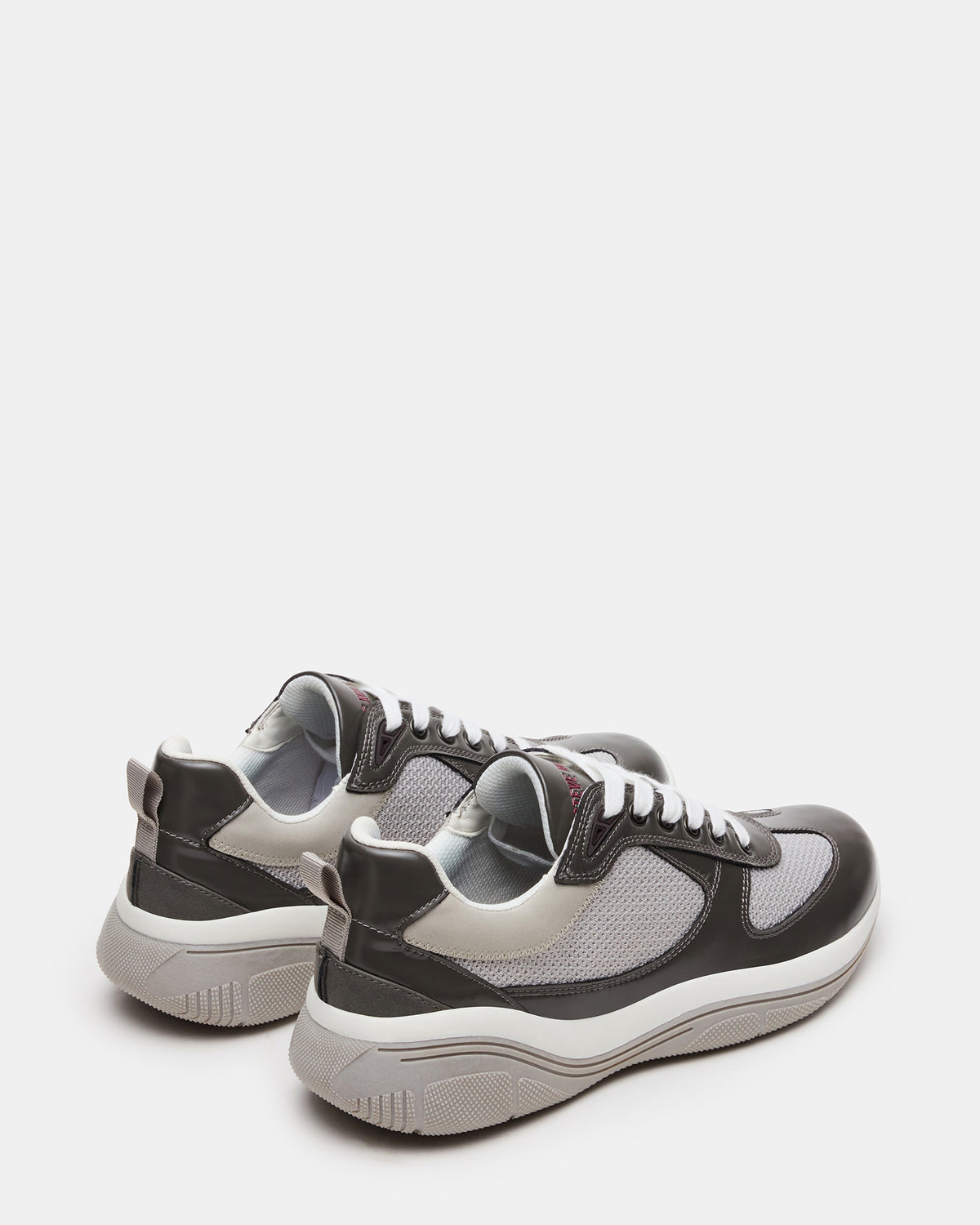 PICOLO Grey Low-Top Lace-Up Men's Sneaker - Steve Madden