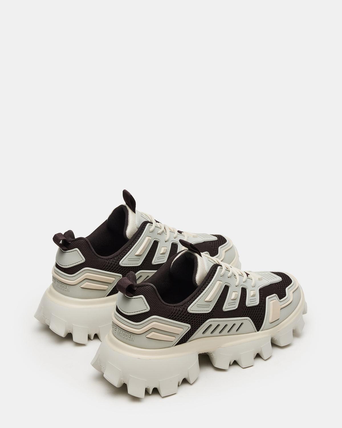 PONCE Cream Multi Chunky Sole Lace Up Men's Sneaker - Steve Madden