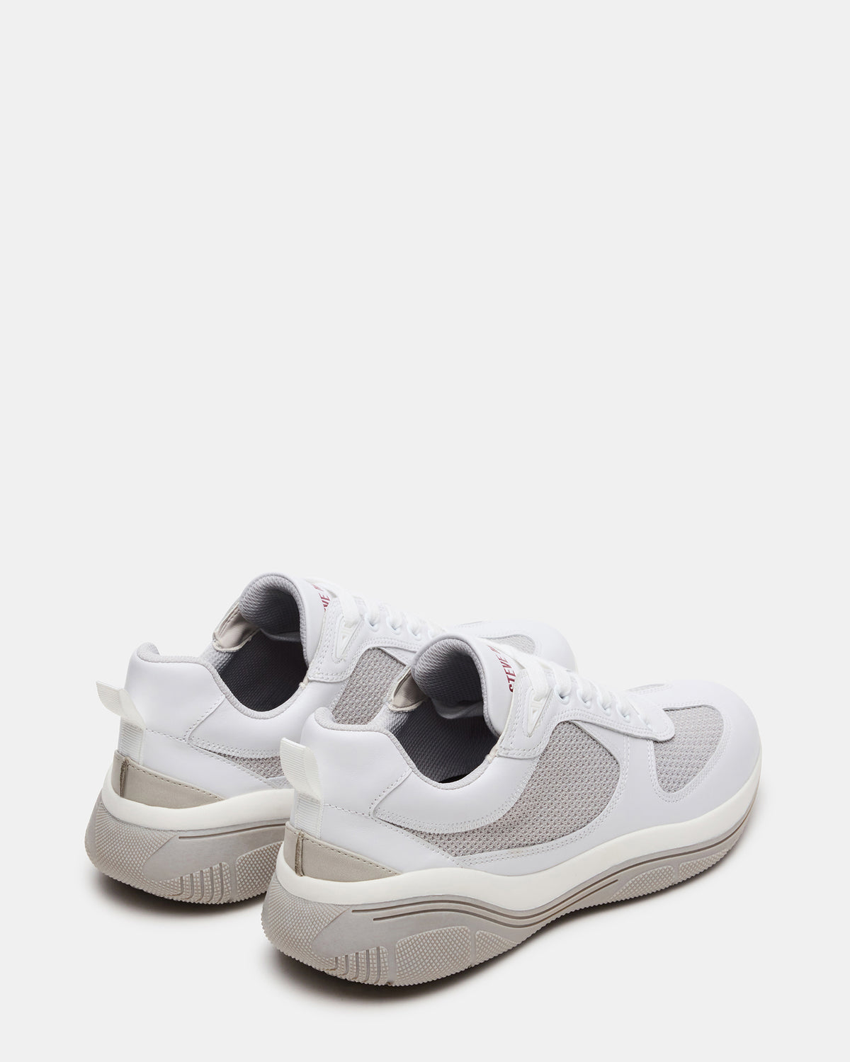 PICOLO White Low-Top Lace-Up Men's Sneaker - Steve Madden