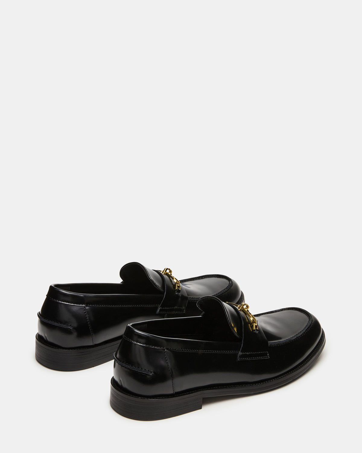 NEVINN Black Slip-On Dress Men's Loafer - Steve Madden