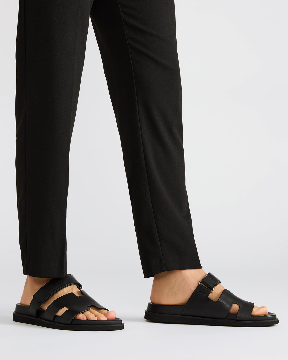 MAIVEN Navy Suede Fisherman Men's Sandal - Steve Madden