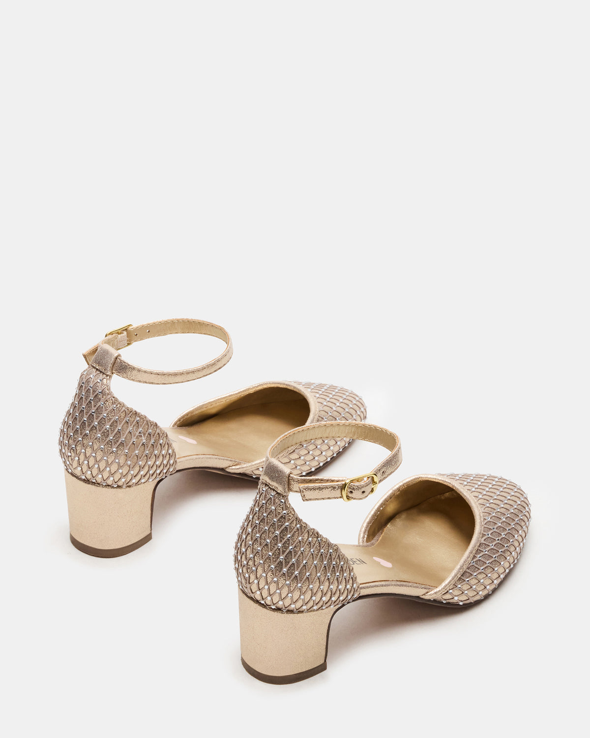 Kids' PRETTYY Gold Girls' Block Heel - Steve Madden