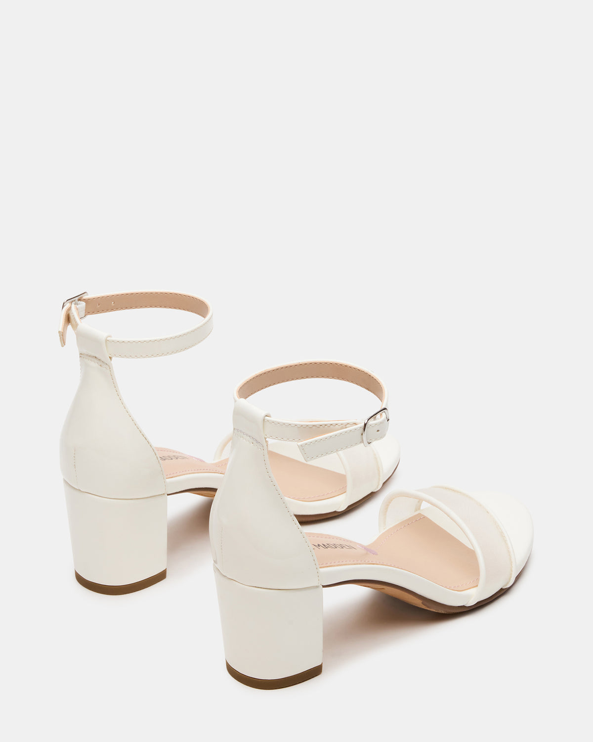 Kids' CARRSON Mesh White Girls' Dress Heel - Steve Madden