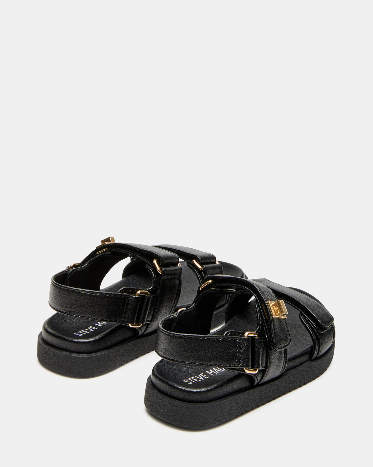 Toddlers' MONA Black Girls' Flatform Sandal - Steve Madden