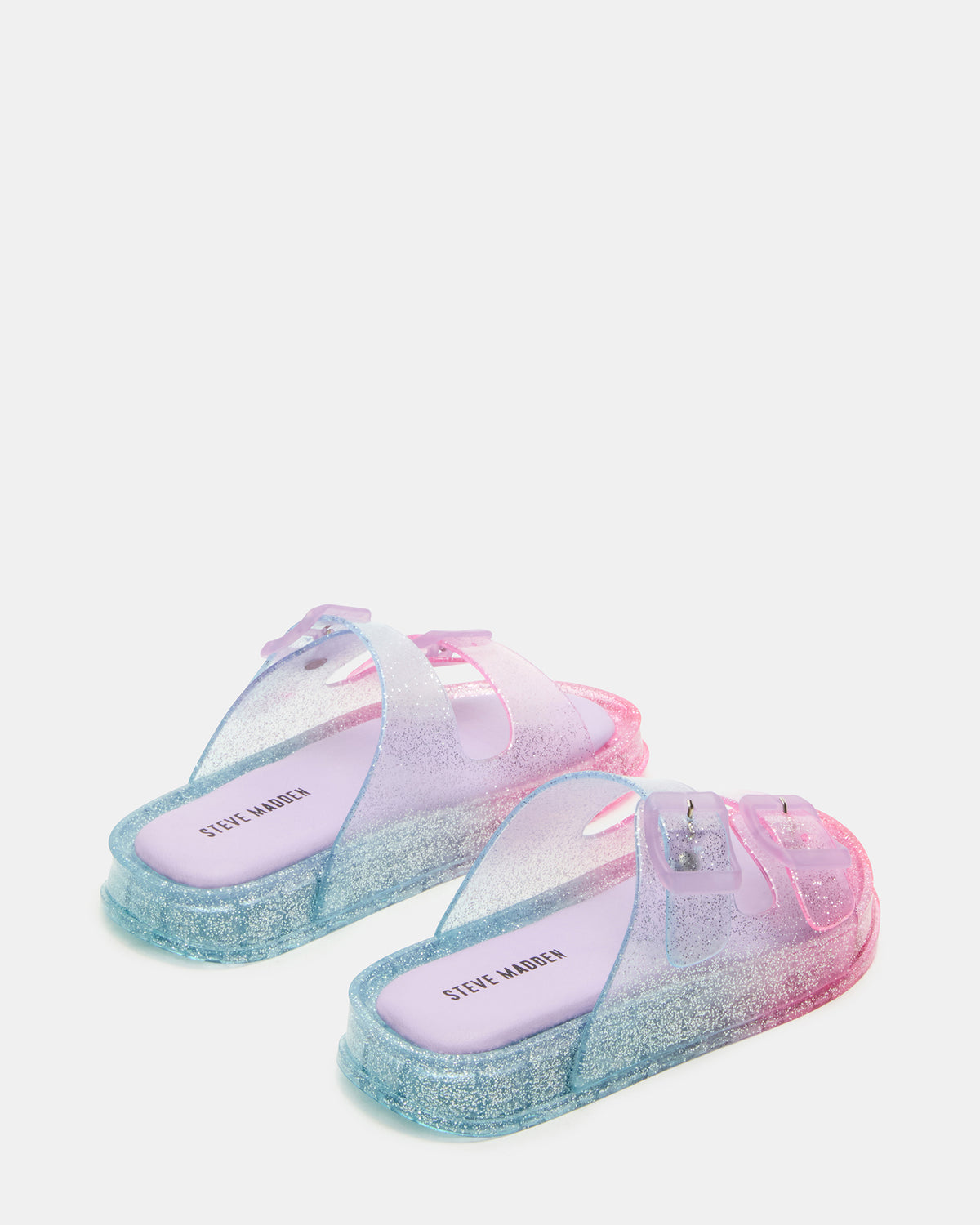 Kids' LOLLI Multi Girls' Flatform Slide Sandal - Steve Madden