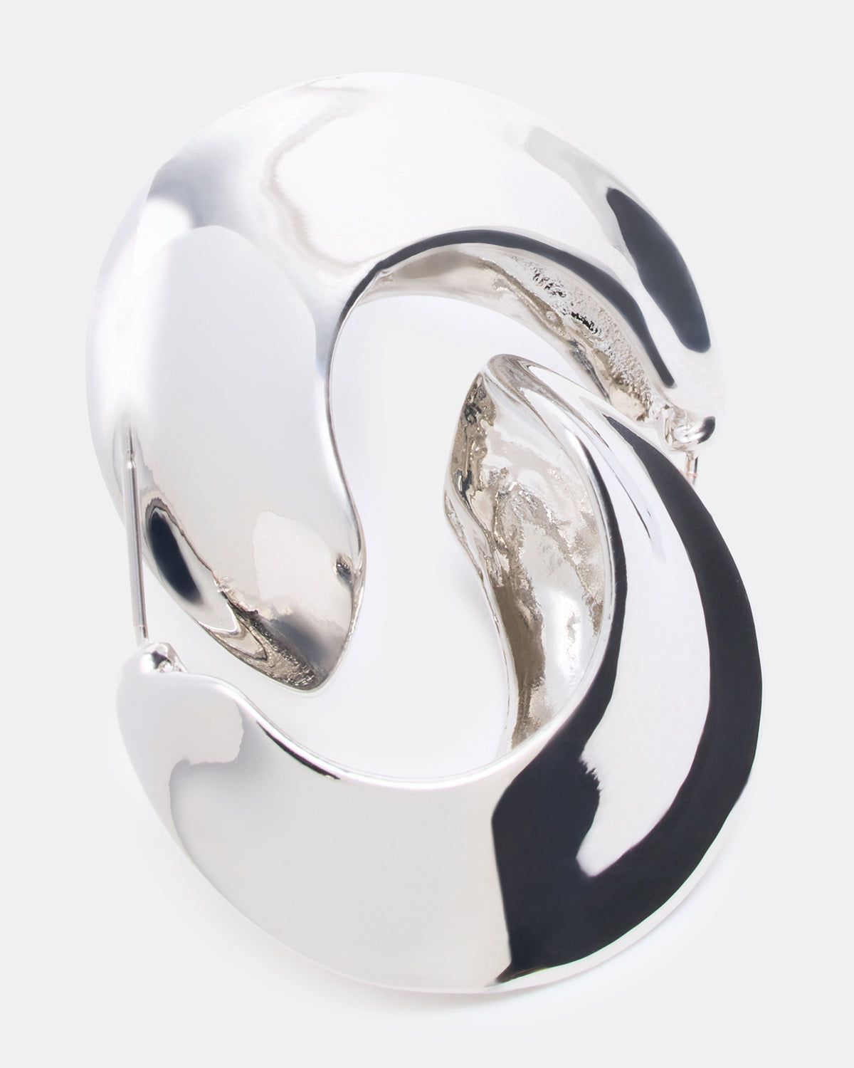 CRESCENT EARRINGS SILVER Women's Earrings - Steve Madden