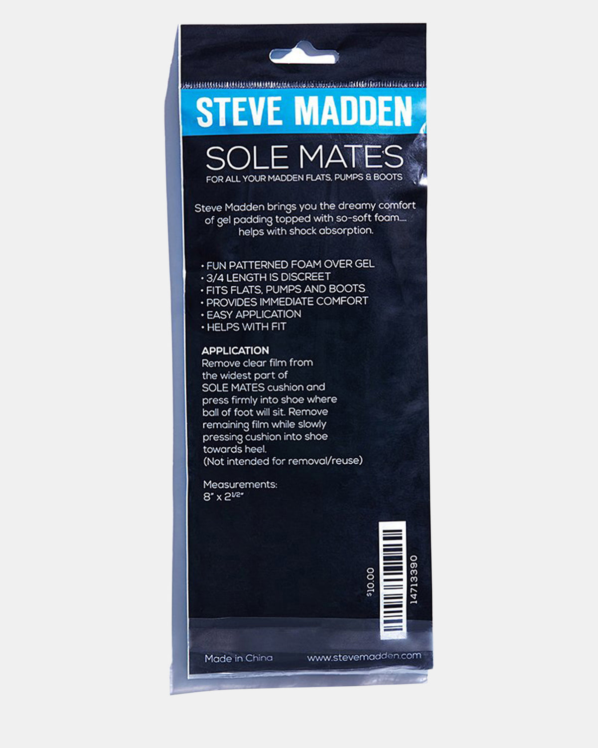 SOLEMATES Comforatble Shoe Insole Pad Inserts - Steve Madden