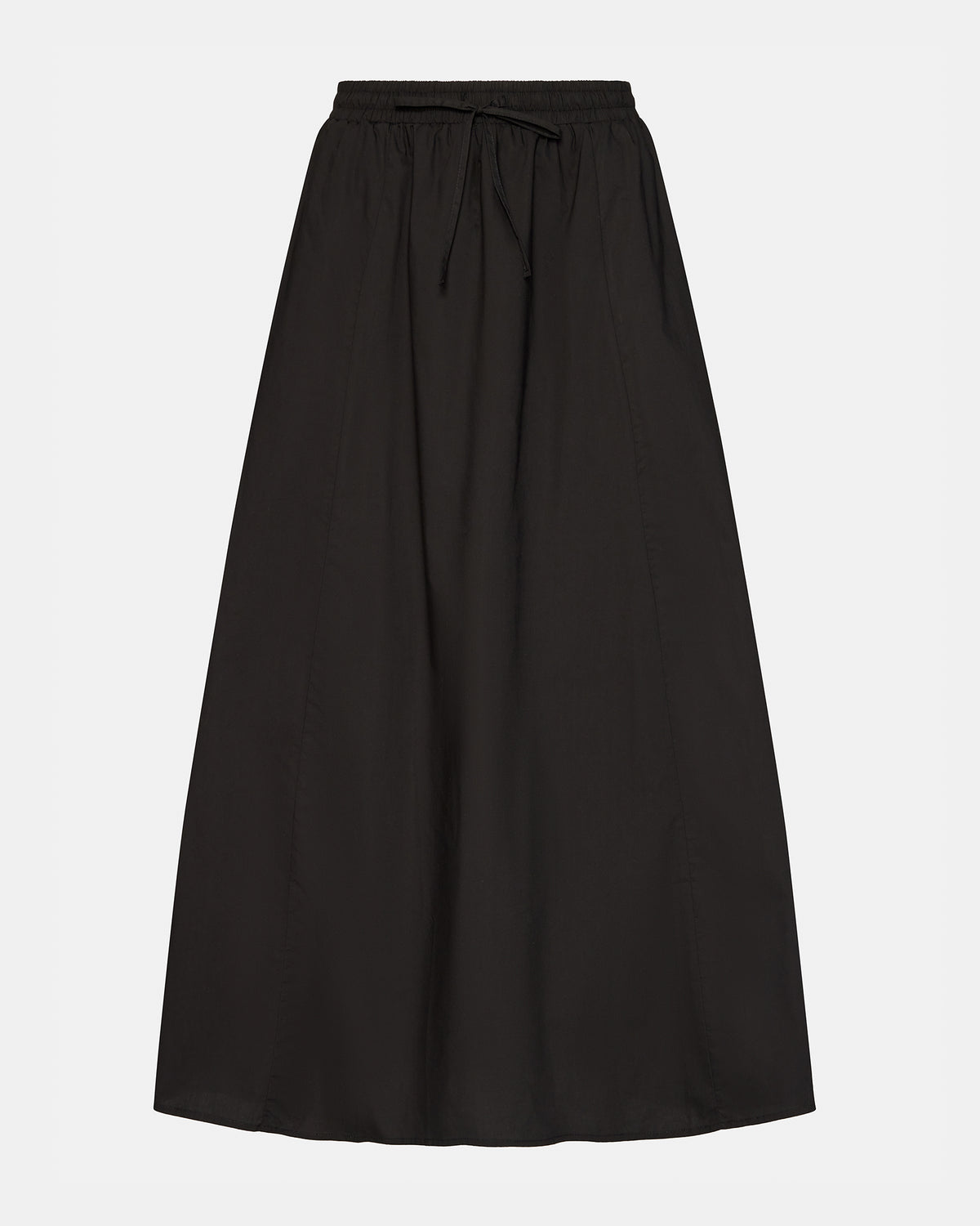 SUNNY Skirt Black | Women's A-Line Maxi Skirt - Steve Madden