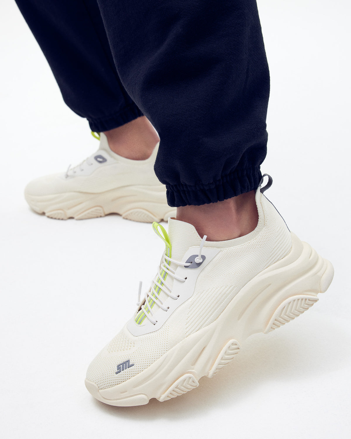 VAULT Bone Knit Platform Sneakers | Women's Sneakers - Steve Madden