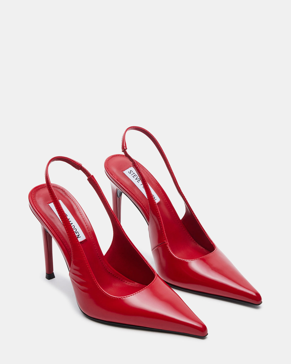 REYES Red Slingback Stiletto Pointed-Toe Pump Women's Heel - Steve Madden