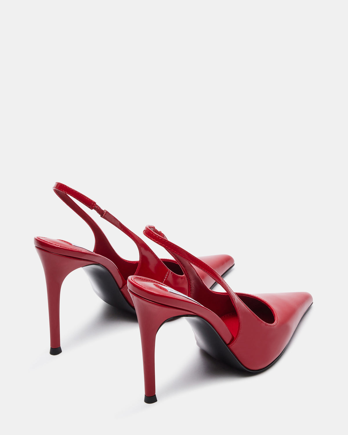 REYES Red Slingback Stiletto Pointed-Toe Pump Women's Heel - Steve Madden