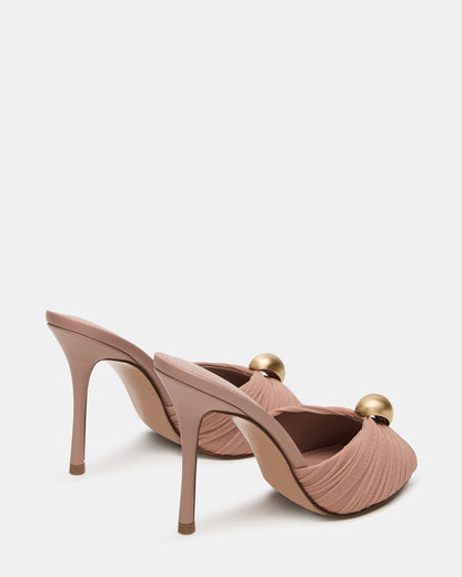 PRIYA Mocha/Gold Mule Women's Heel - Steve Madden
