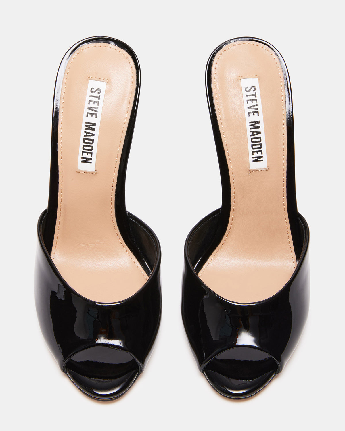 PRIYA Black Patent Women's Mule - Steve Madden