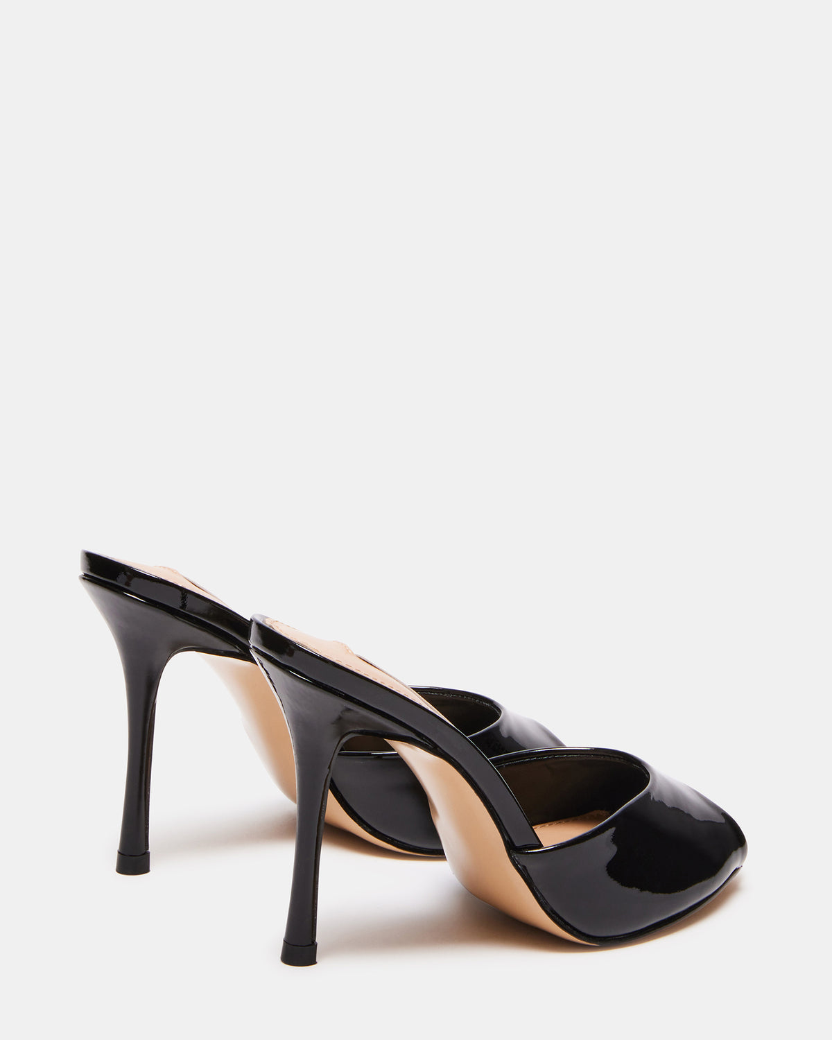 PRIYA Black Patent Women's Mule - Steve Madden