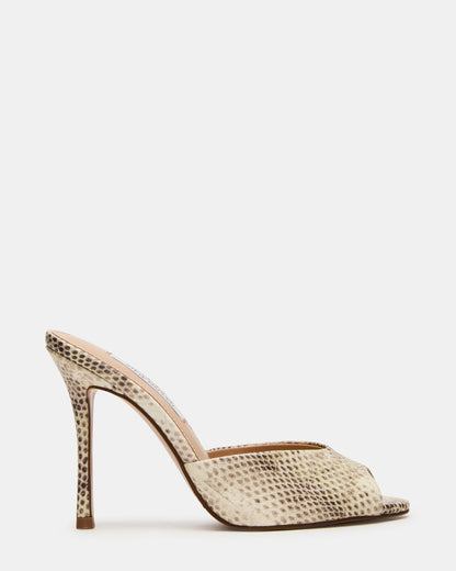 PRIYA Natural Snake Mule Women's Heel - Steve Madden
