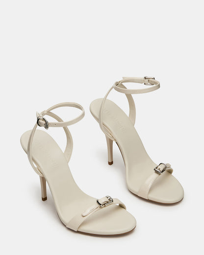 FOXX Bone Patent Strappy Stiletto Open-Toe Women's Heel - Steve Madden