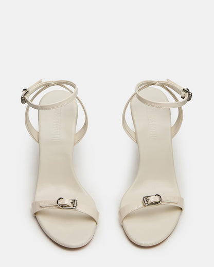 FOXX Bone Patent Strappy Stiletto Open-Toe Women's Heel - Steve Madden