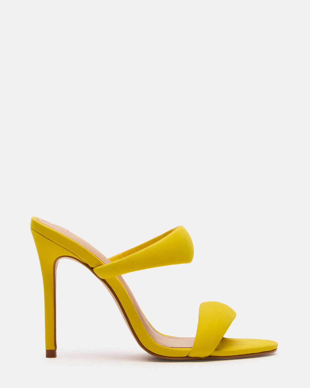 SATURN Yellow Stiletto Mule Women's Heel - Steve Madden