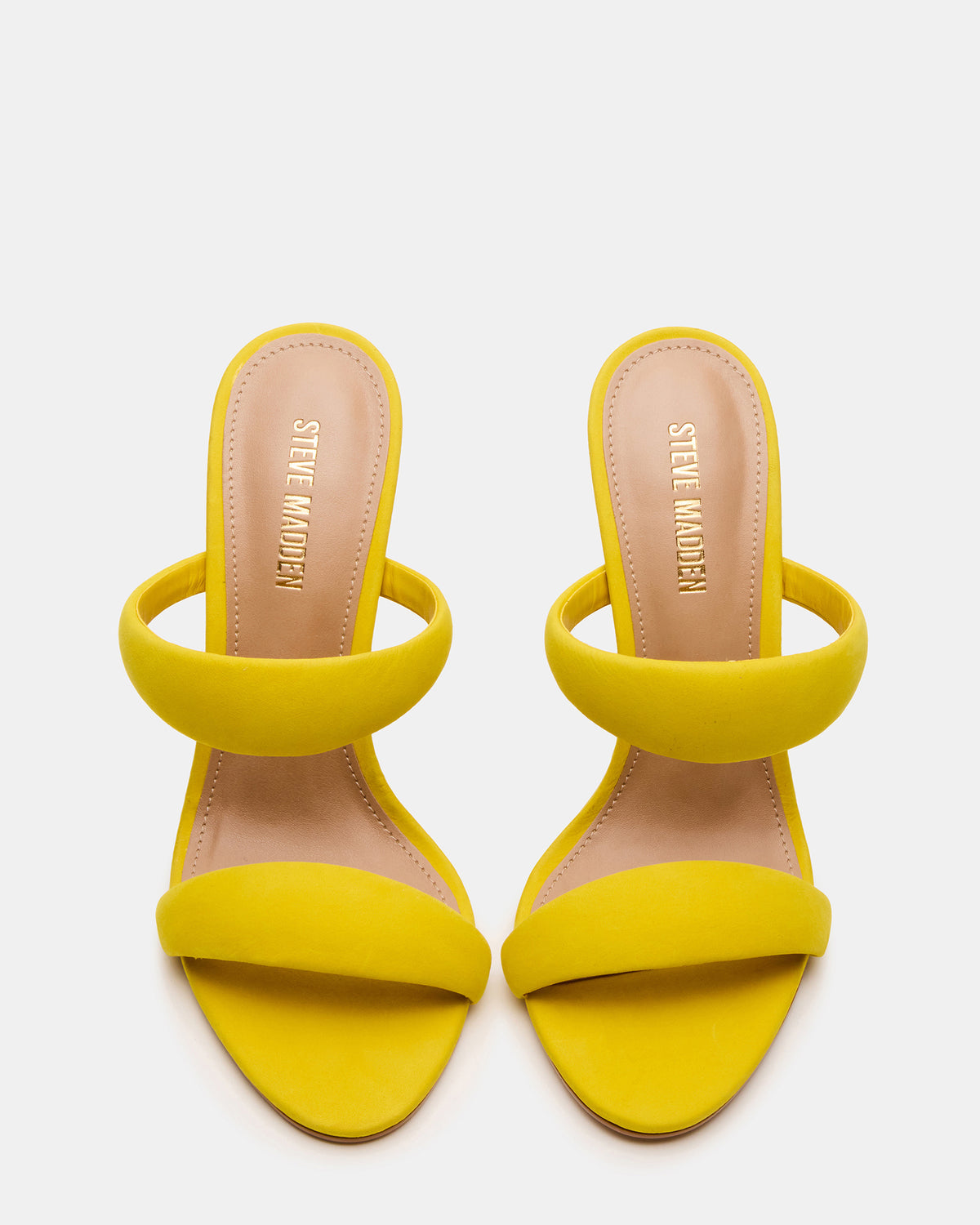 SATURN Yellow Stiletto Mule Women's Heel - Steve Madden