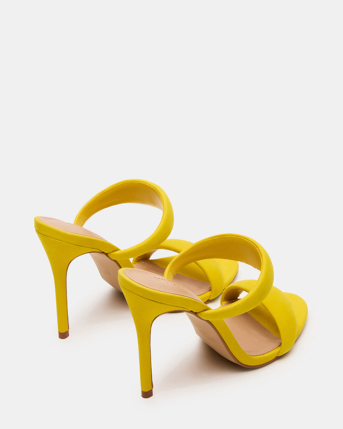 SATURN Yellow Stiletto Mule Women's Heel - Steve Madden