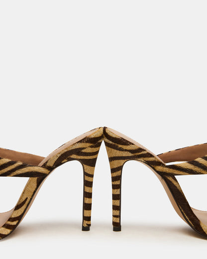 SATURN Tiger Stiletto Mule Women's Heel - Steve Madden