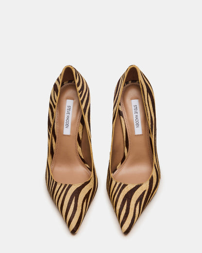 NOIR Tiger Pointed-Toe Stiletto Pump Women's Heels - Steve Madden