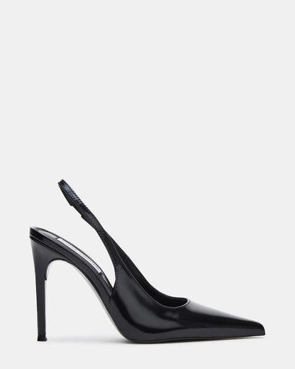 REYES Black Box Slingback Stiletto Pointed-Toe Pump Women's Heel - Steve Madden