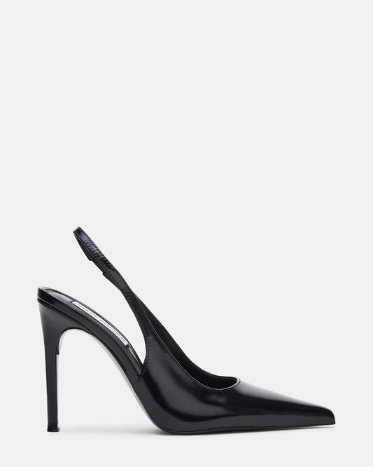 REYES Black Box Slingback Stiletto Pointed-Toe Pump Women's Heel - Steve Madden