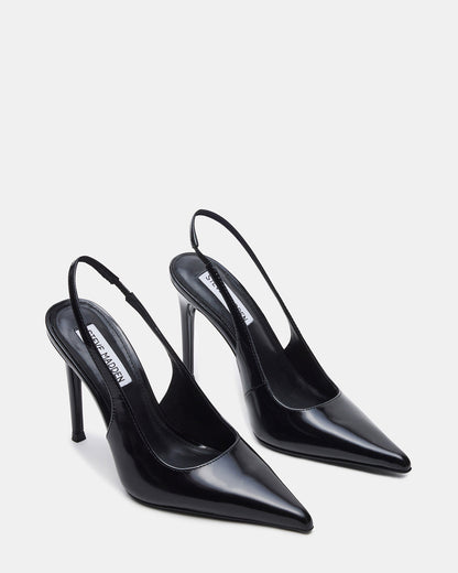 REYES Black Box Slingback Stiletto Pointed-Toe Pump Women's Heel - Steve Madden