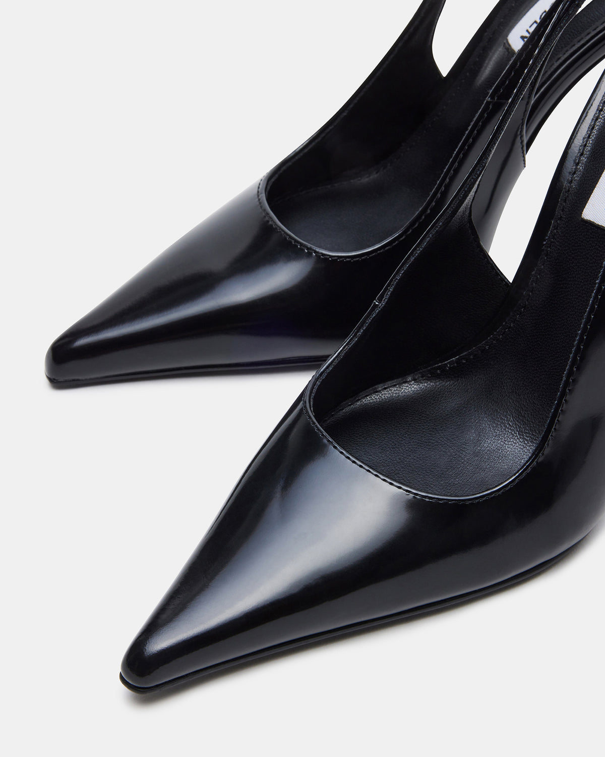 REYES Black Box Slingback Stiletto Pointed-Toe Pump Women's Heel - Steve Madden