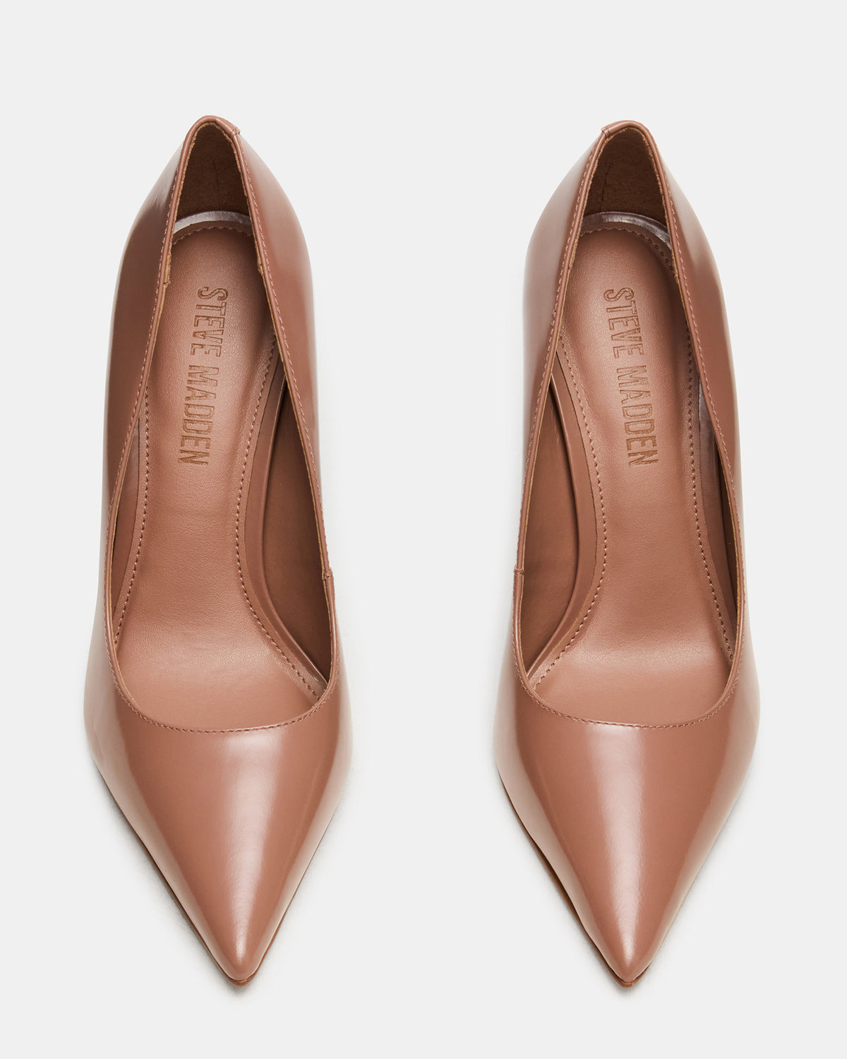 NOIR Mocha Pointed-Toe Stiletto Pump Women's Heels - Steve Madden