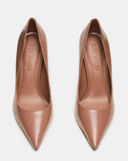 NOIR Mocha Pointed-Toe Stiletto Pump Women's Heels - Steve Madden