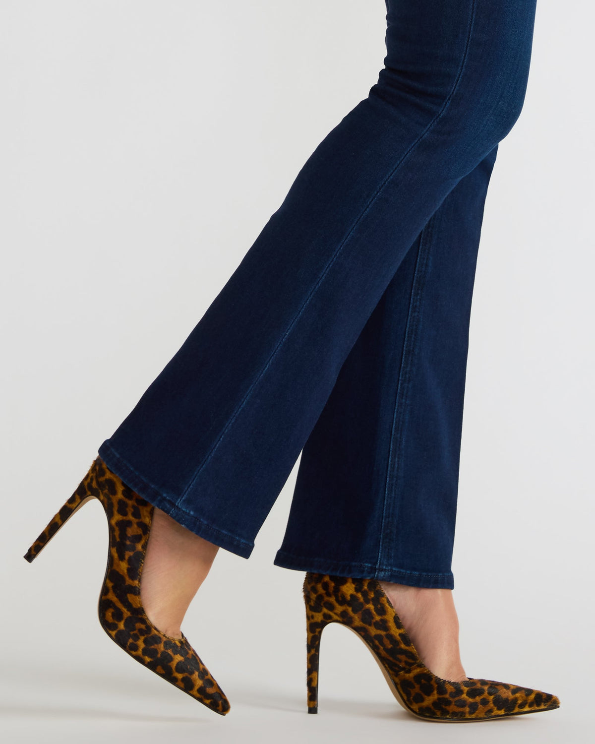 NOIR Leopard Pointed-Toe Stiletto Pump Women's Heels - Steve Madden