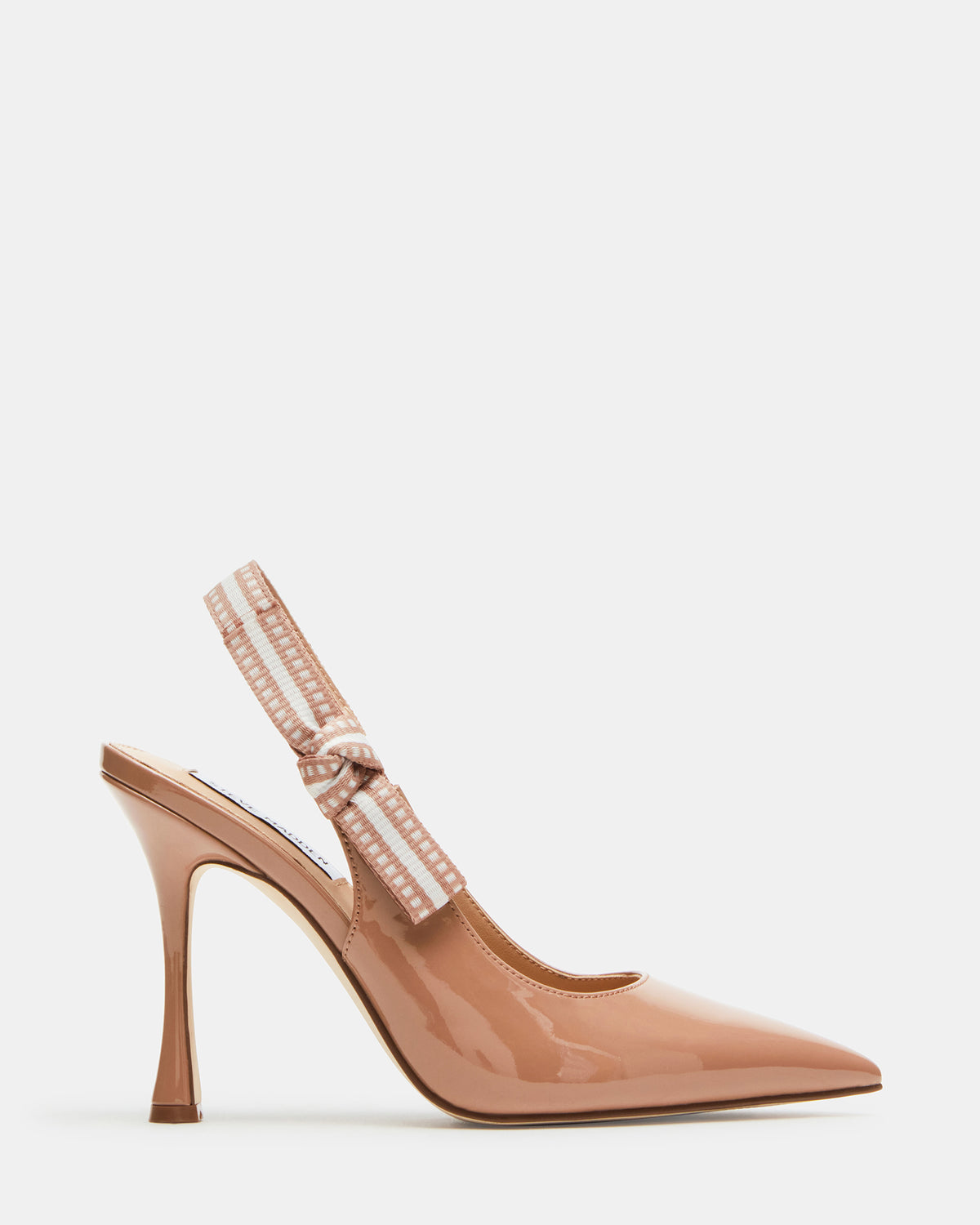 BRI Blush Patent Slingback Pump Women's Heel - Steve Madden