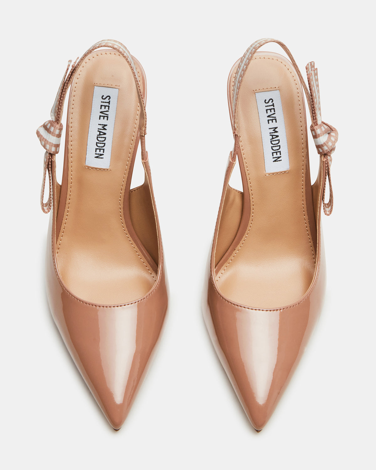 BRI Blush Patent Slingback Pump Women's Heel - Steve Madden
