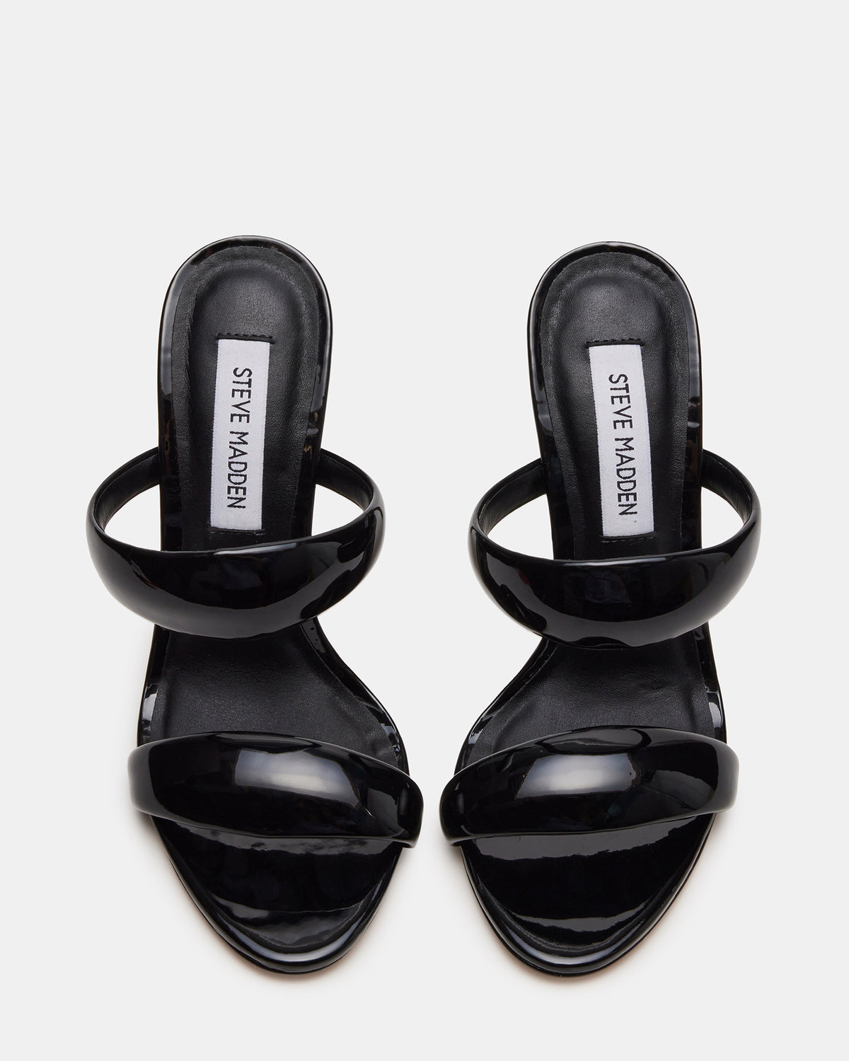 SATURN Black Stiletto Mule Women's Heel - Steve Madden